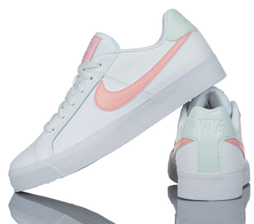 Nike Women`s Court Royale AC White/ Bleached Coral AO2810 107 Size UK 5.5 (SA 5.5)