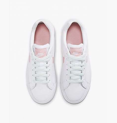 Nike Women`s Court Royale AC White/ Bleached Coral AO2810 107 Size UK 5.5 (SA 5.5)
