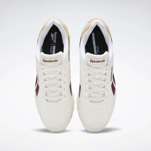 Reebok Men`s Rewind Run Chalk/Classic Burgundy/Sahara GV8543 Size UK 9 (SA 9)