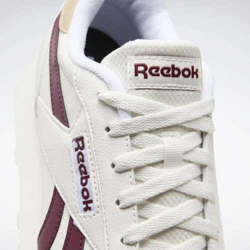 Reebok Men`s Rewind Run Chalk/Classic Burgundy/Sahara GV8543 Size UK 9 (SA 9)