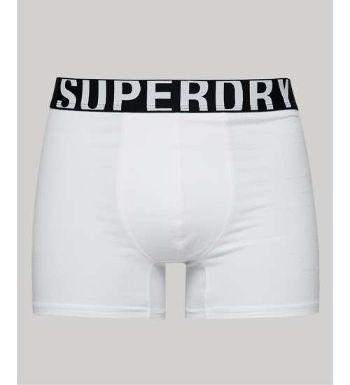 Superdry Men`s Superdry Two organic cotton boxer briefs Size XL