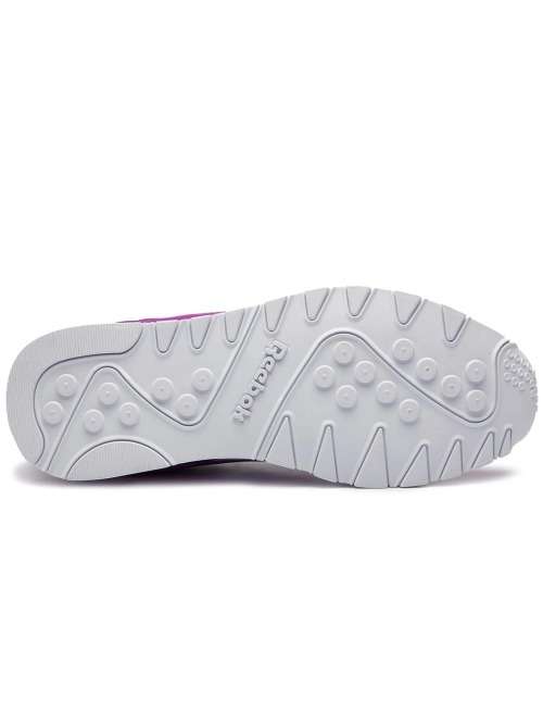Reebok Women`s Classic Nylon Aubergine Purple White CN7451 Size UK 6 (SA 6)