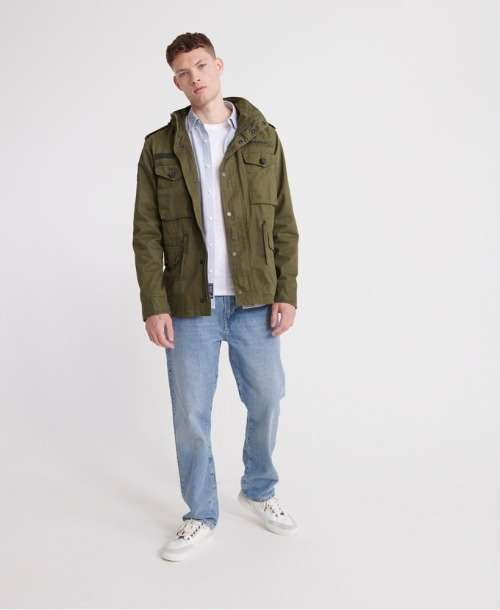 Superdry Men`s Ethan Classic Straight Jeans Royal Stone Light Size W32 L32