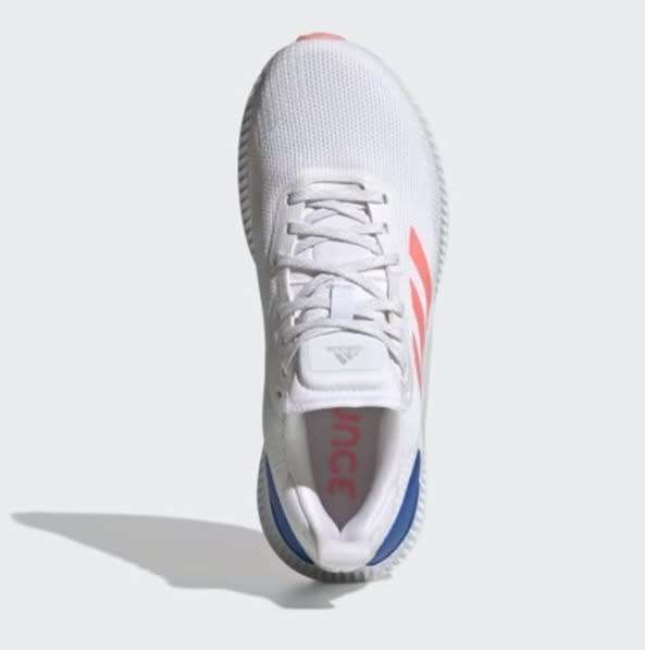 adidas Women`s Solar Blaze Cloud White/ Flash Red/ Glow Blue EE4241 Size UK 5 (SA 5)
