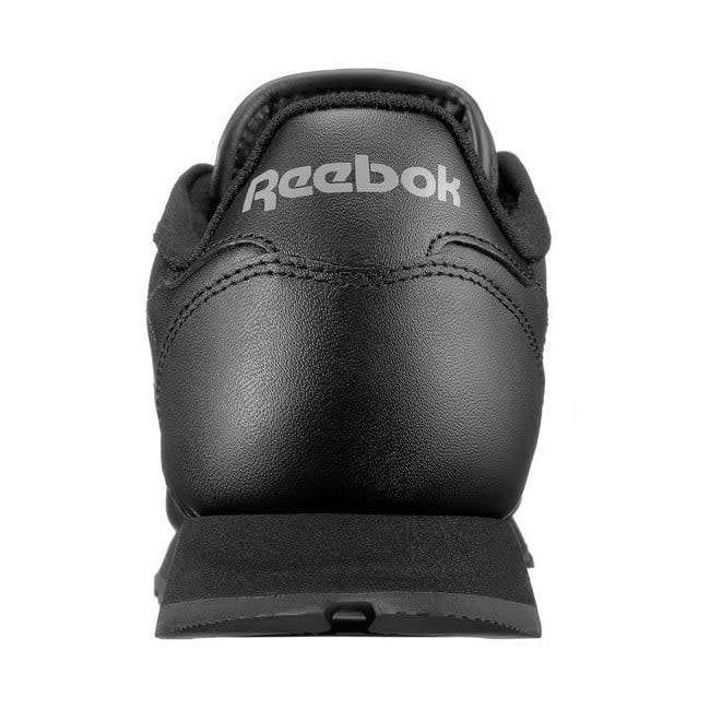 Reebok Women`s Classic Leather Core Black/ Pure Grey 3912 Size UK 6 (SA 6)