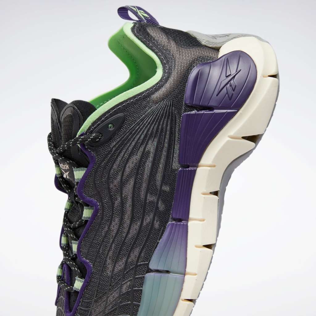 Reebok Women`s Zig Kinetica II Carbon Black/ Neon Mint FX9405 Size UK 7 (SA 7)