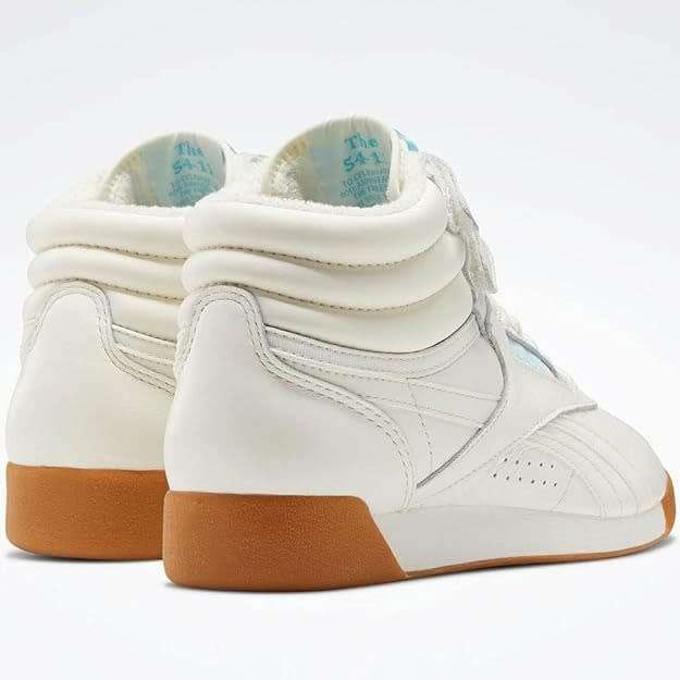 Reebok Women`s Freestyle Hi Chalk Digital Blue/ Gum GX2789 Size UK 5 (SA 5)