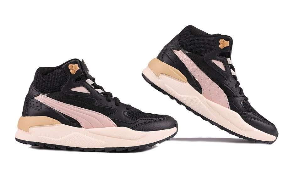 Puma Women`s X-Ray Speed Mid WTR Black Rose/ Quartz 385869 05 Size UK 5 (SA 5)