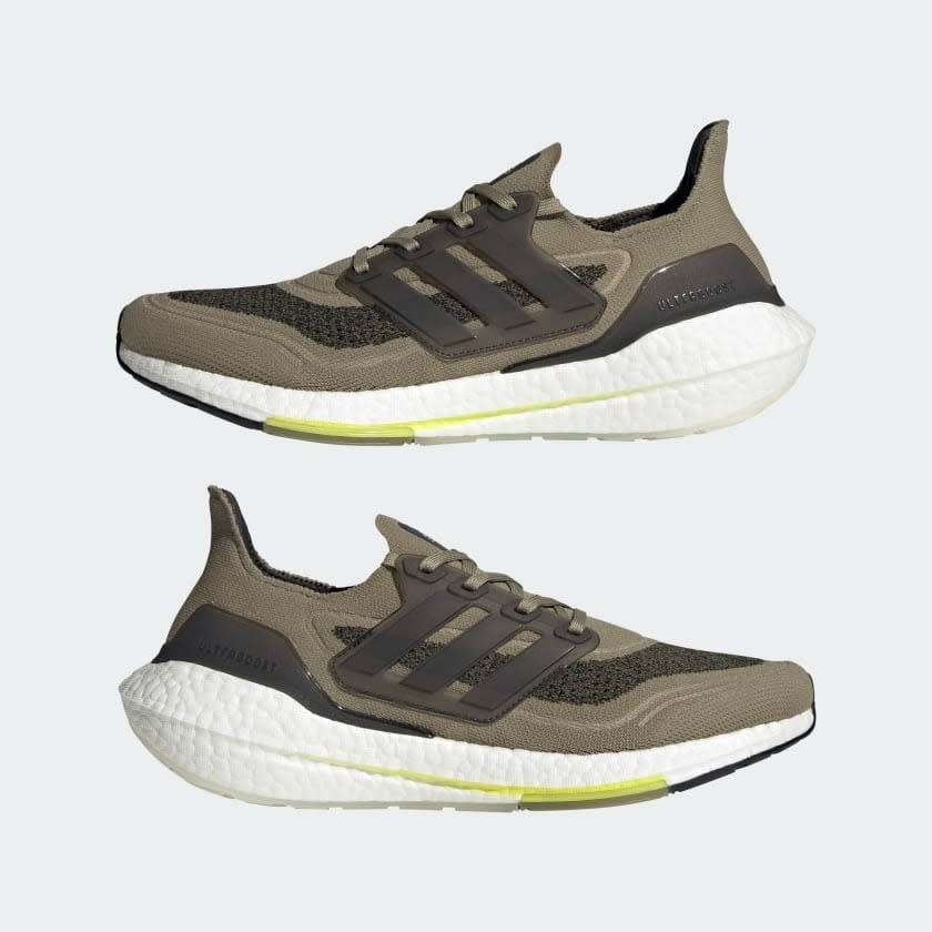 adidas Men`s ULTRA BOOST 21 Orbit Green S23879 Size UK 8 (SA 8)