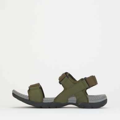 Jeep Men`s Open Urban Adventure Sandals Olive FMS214220 Size UK 7 (SA 7)