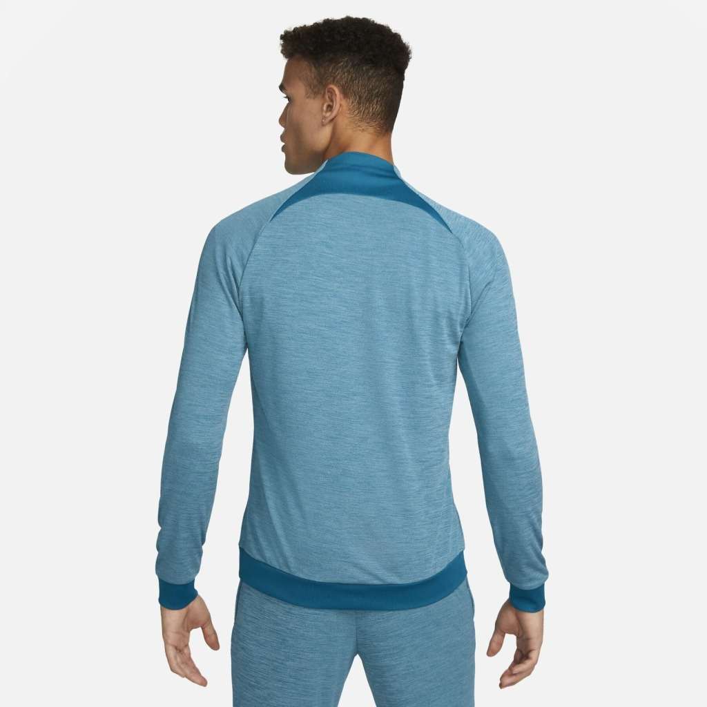 Nike Men`s Dri-FIT Academy Full Zip Sweatshirt Jacket Green DQ5059 301 Size Medium