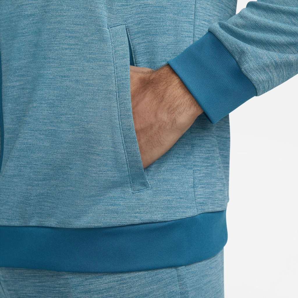 Nike Men`s Dri-FIT Academy Full Zip Sweatshirt Jacket Green DQ5059 301 Size Medium