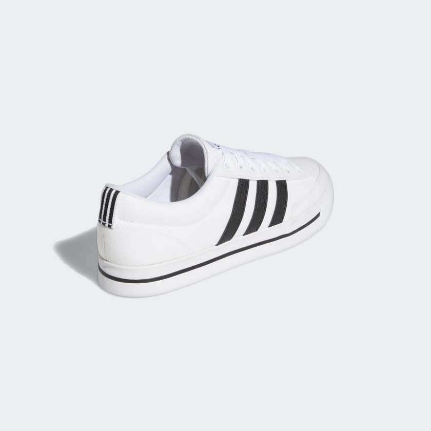 adidas RETROVULC SKATEBOARDING Cloud White / Core Black GW8367 Size UK 9 (SA 9)