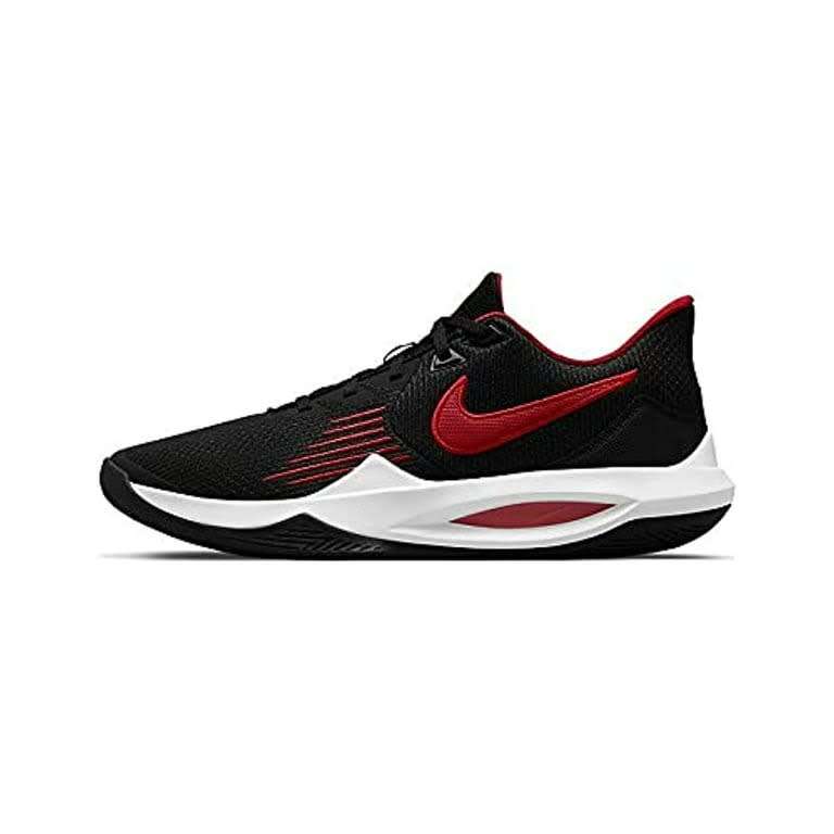 Nike Men`s Precision 5 Black/ Red/ White CW3403 004 Size UK 7 (SA 7)