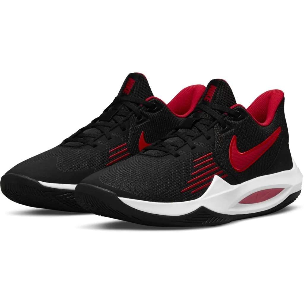 Nike Men`s Precision 5 Black/ Red/ White CW3403 004 Size UK 7 (SA 7)