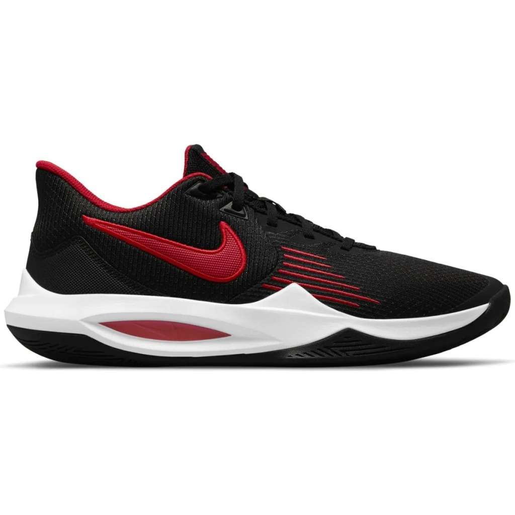 Nike Men`s Precision 5 Black/ Red/ White CW3403 004 Size UK 7 (SA 7)
