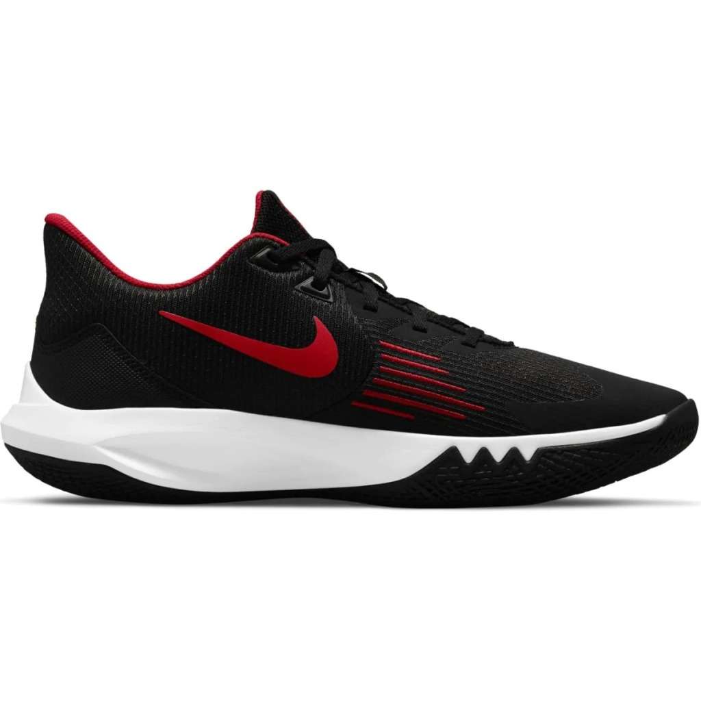 Nike Men`s Precision 5 Black/ Red/ White CW3403 004 Size UK 7 (SA 7)
