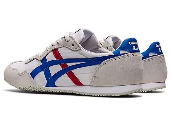 Onitsuka Tiger Men`s SERRANO White/ Blue 1183A084 100 Size UK 11 (SA 11)
