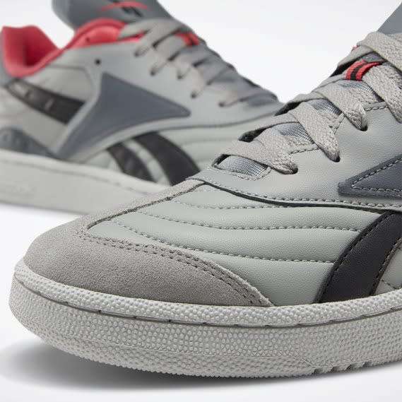 Reebok Men`s Club C RC 1.0 True Grey/ Black DV8664 Size UK 8 (SA 8)