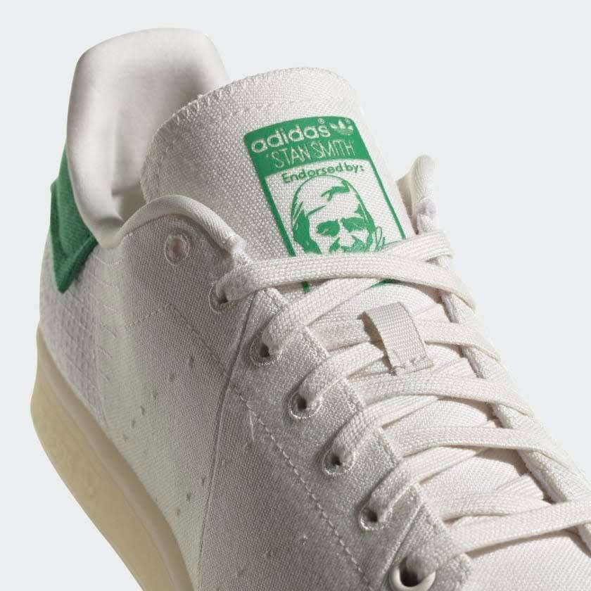 adidas Men`s STAN SMITH PRIMEBLUE Cloud White / Green FX5599 Size UK 11 (SA 11)