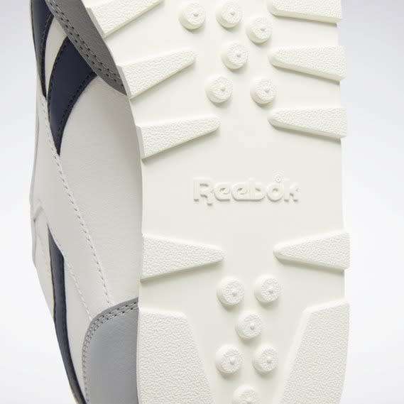 Reebok Men`s Rewind Run Chalk/ Vector Navy/ Pure Grey 3 GV8544 Size UK 8 (SA 8)