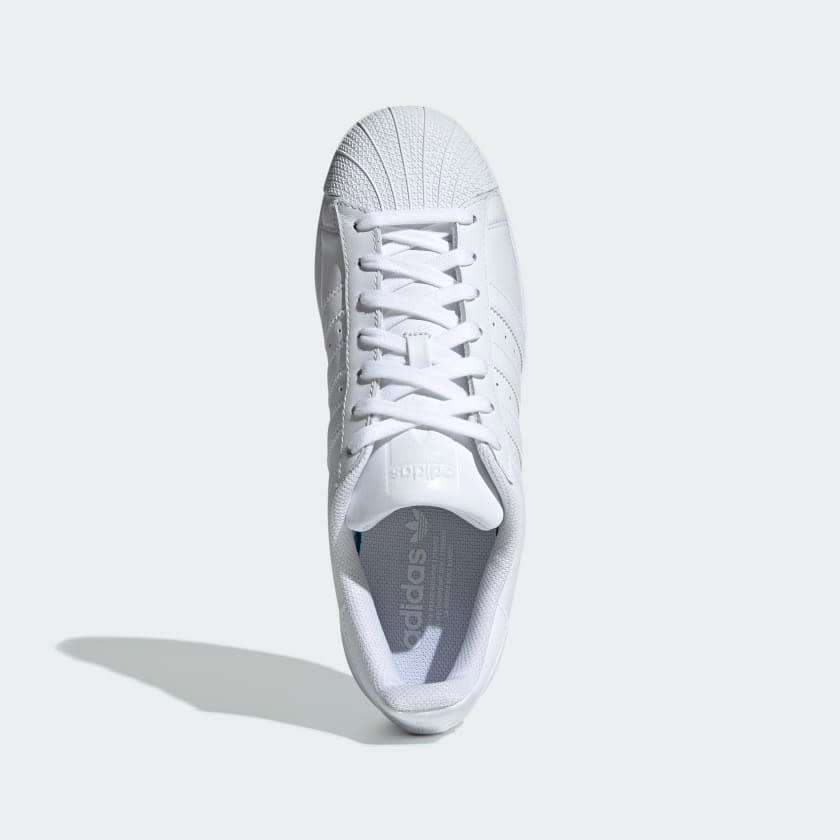 adidas Men`s SUPERSTAR Cloud White / Cloud White B27136 Size UK 11 (SA 11)