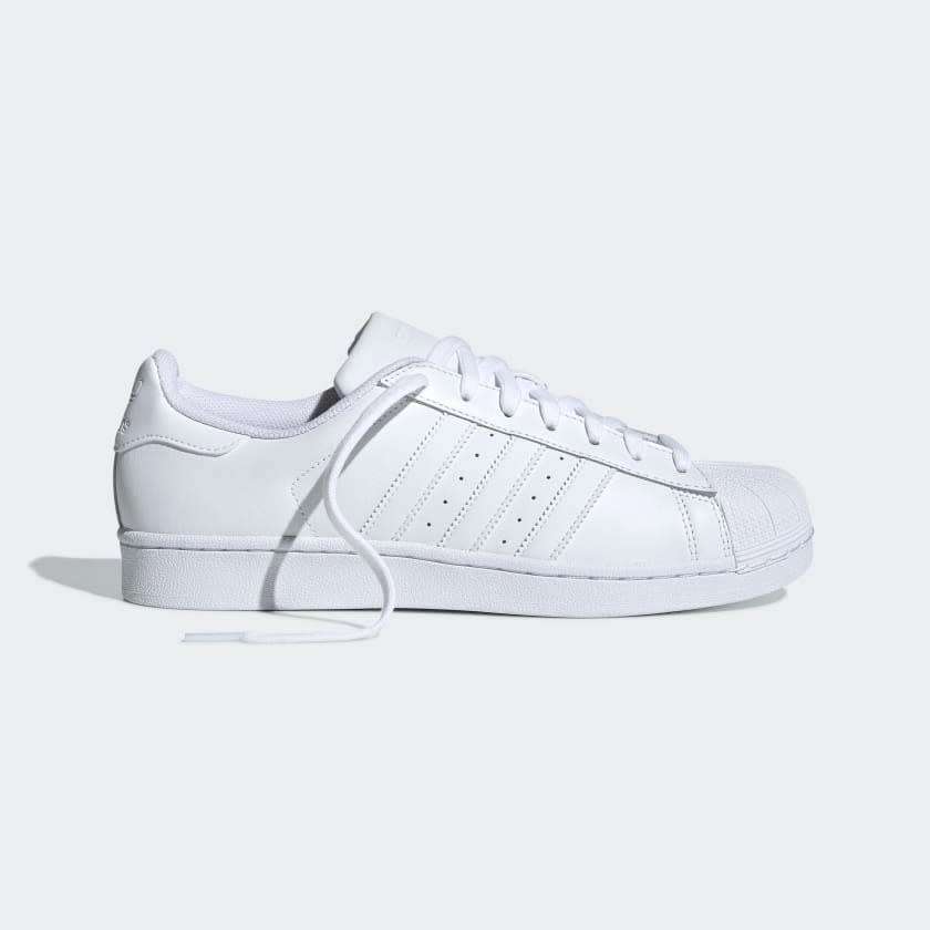 adidas Men`s SUPERSTAR Cloud White / Cloud White B27136 Size UK 11 (SA 11)