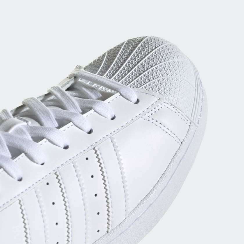 adidas Men`s SUPERSTAR Cloud White / Cloud White B27136 Size UK 11 (SA 11)