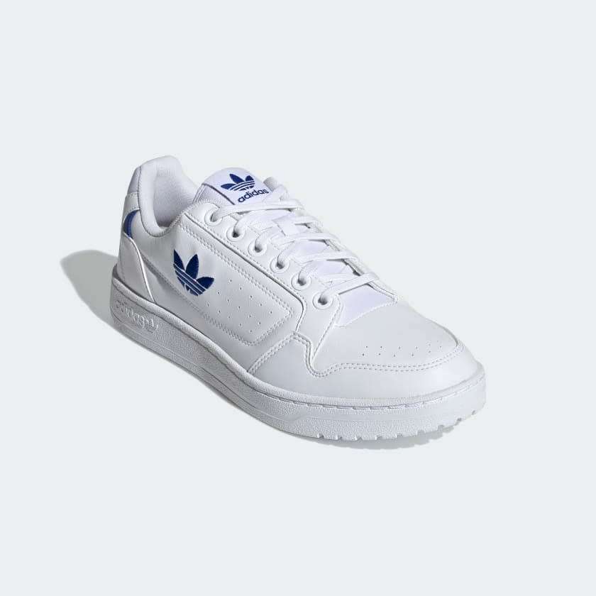 adidas Men`s NY 90 Cloud White / Royal Blue Cloud White / Royal Blue FZ2247 Size UK 10 (SA 10)
