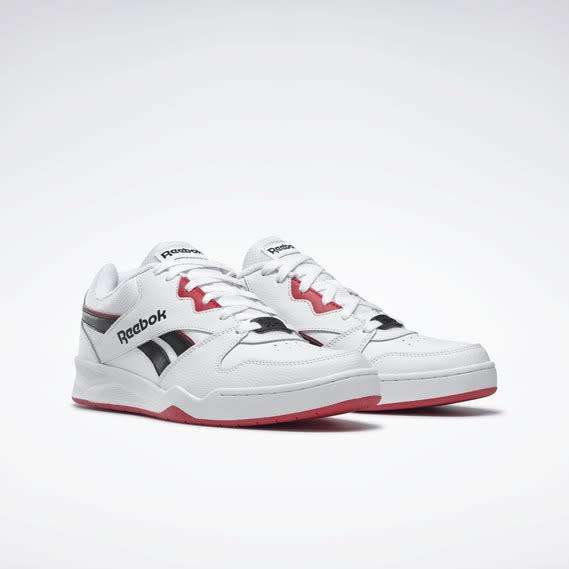 Reebok Men`s Royal Bb4500 Low2 White/ Core Black/ Vector Red GY8827 Size UK 8 (SA 8)