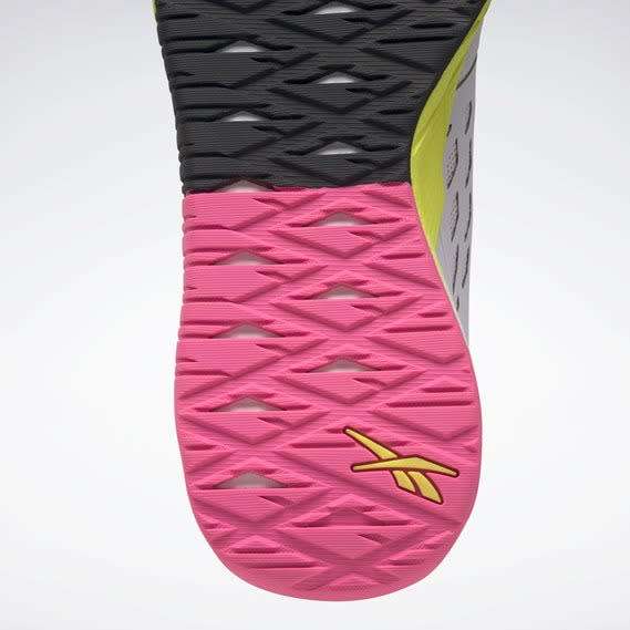 Reebok Women`s Nanoflex TR Quartz/ Core Black/ Atomic Pink GZ0255 Size UK 6 (SA 6)