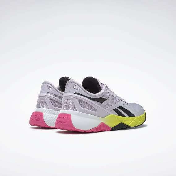 Reebok Women`s Nanoflex TR Quartz/ Core Black/ Atomic Pink GZ0255 Size UK 6 (SA 6)