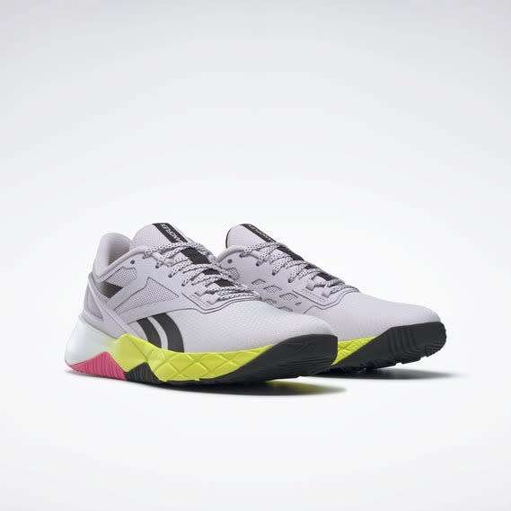 Reebok Women`s Nanoflex TR Quartz/ Core Black/ Atomic Pink GZ0255 Size UK 6 (SA 6)