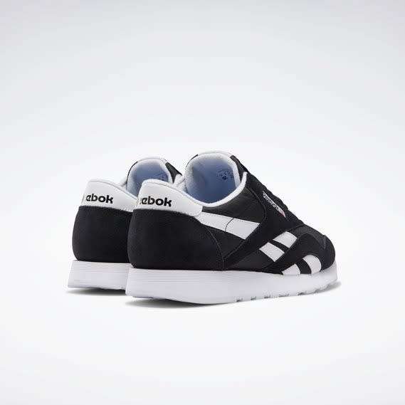 Reebok Men`s Classic Nylon Black/ White FV1592 Size UK 9 (SA 9)