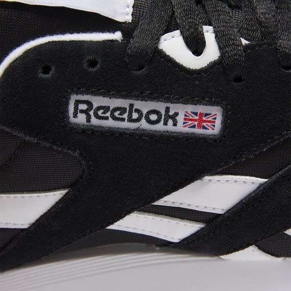 Reebok Men`s Classic Nylon Black/ White FV1592 Size UK 9 (SA 9)