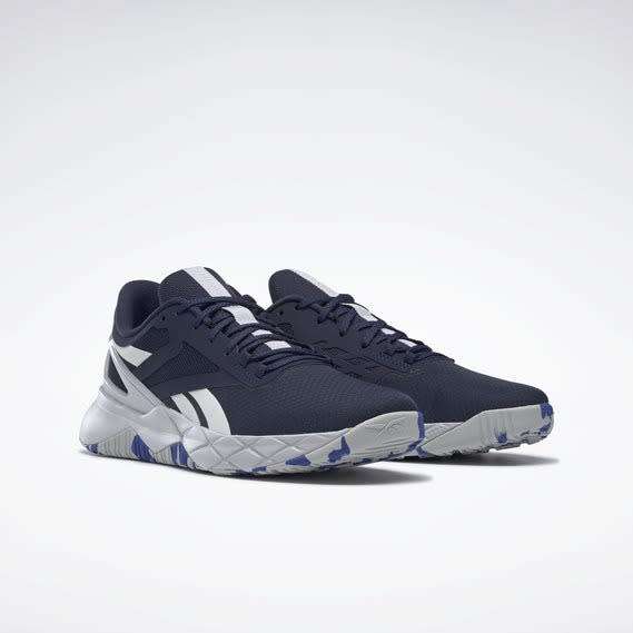 Reebok Men`s Nanoflex TR VECTOR NAVY/PURE GREY GZ8297 Size UK 10.5 (SA 10.5)