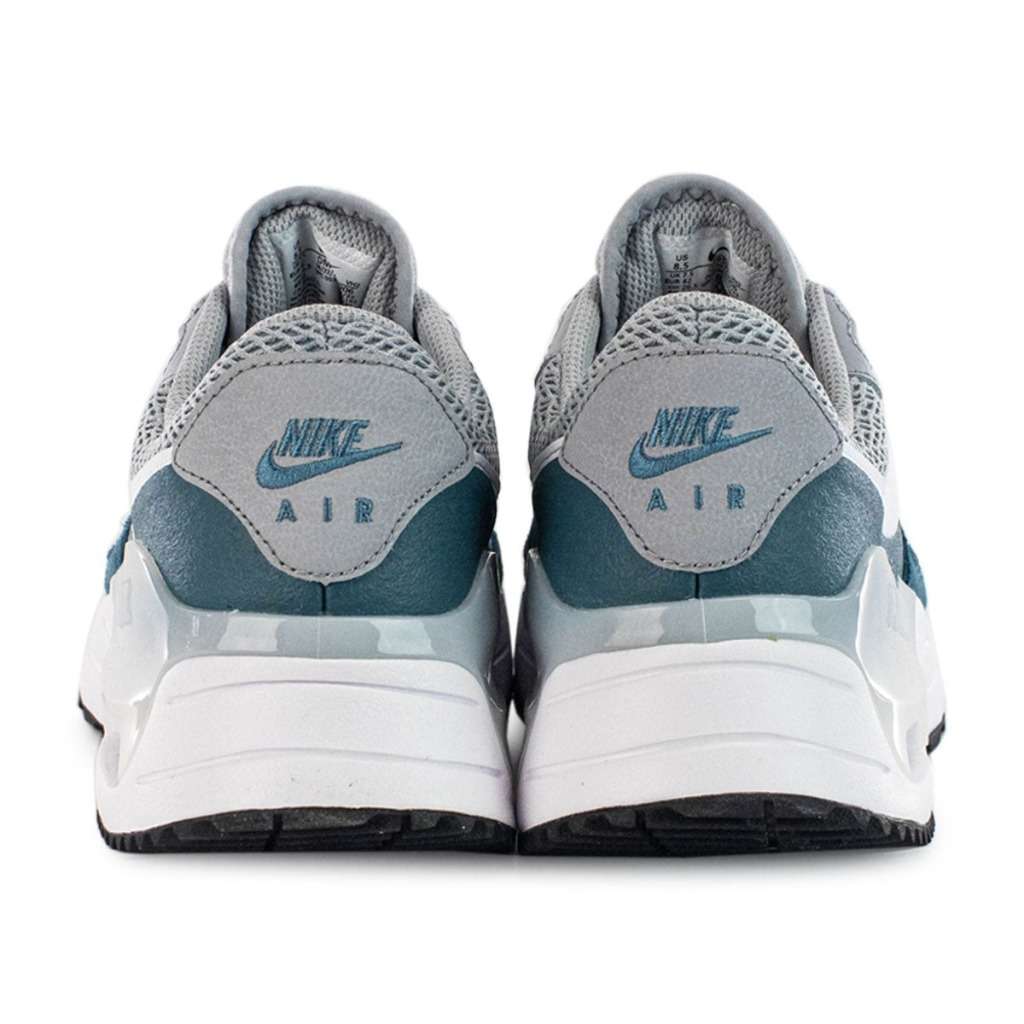 Nike Men`s AIR MAX SYSTM Wolf Grey/ White- Noise Aqua DM9537 006 Size UK 9 (SA 9)