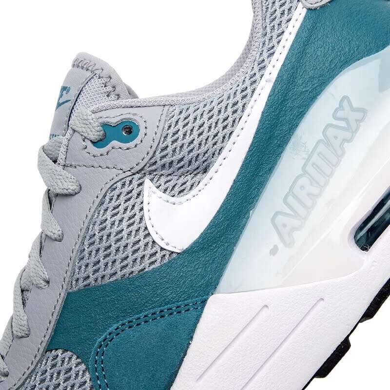 Nike Men`s AIR MAX SYSTM Wolf Grey/ White- Noise Aqua DM9537 006 Size UK 9 (SA 9)