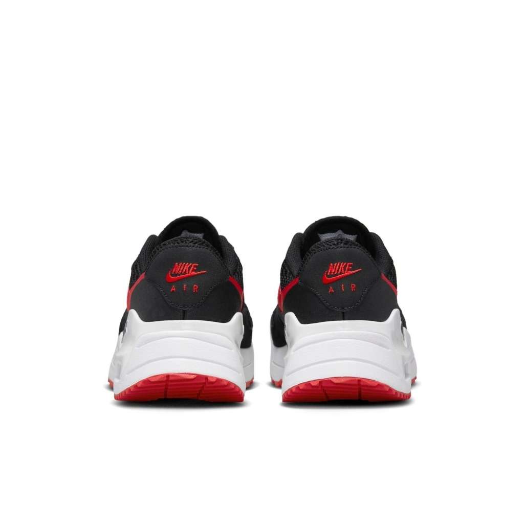 Nike Men`s AIR MAX SYSTM Black/ University Red- White DM9537 005 Size UK 10 (SA 10)