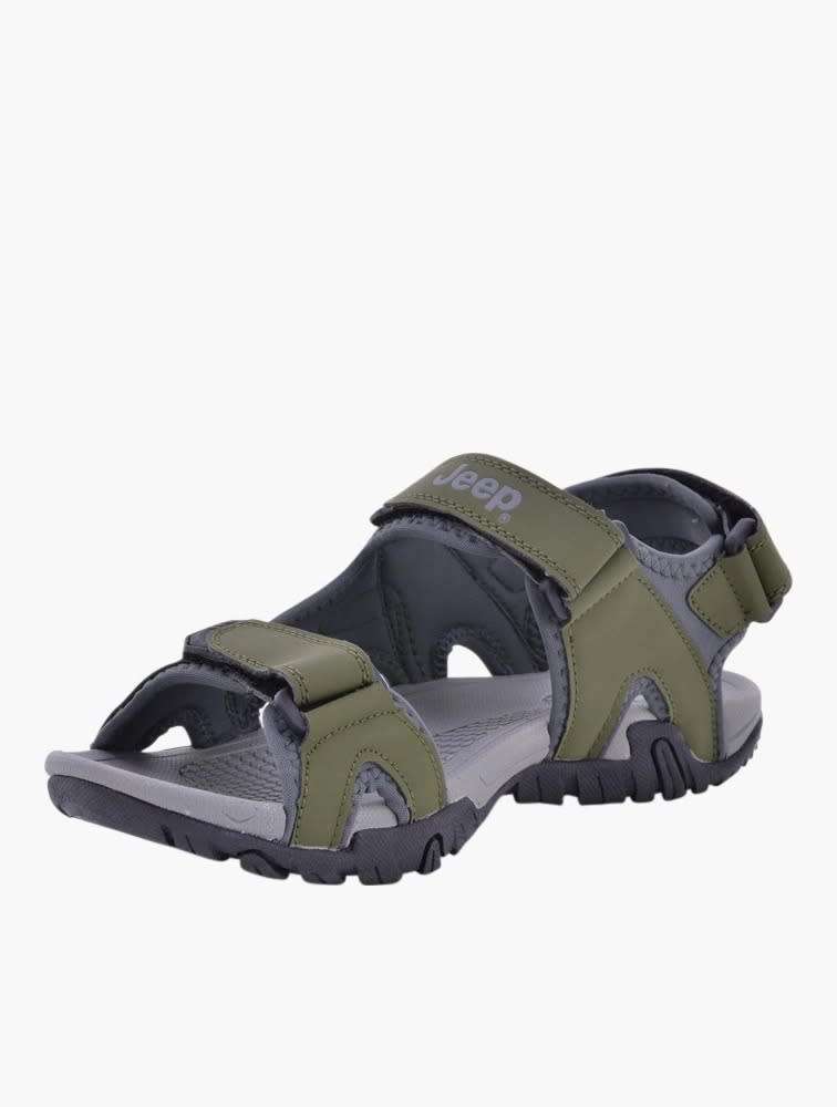 Jeep Men`s Peak Adventure Sandals Olive FMS21424 Size UK 6 (SA 6)