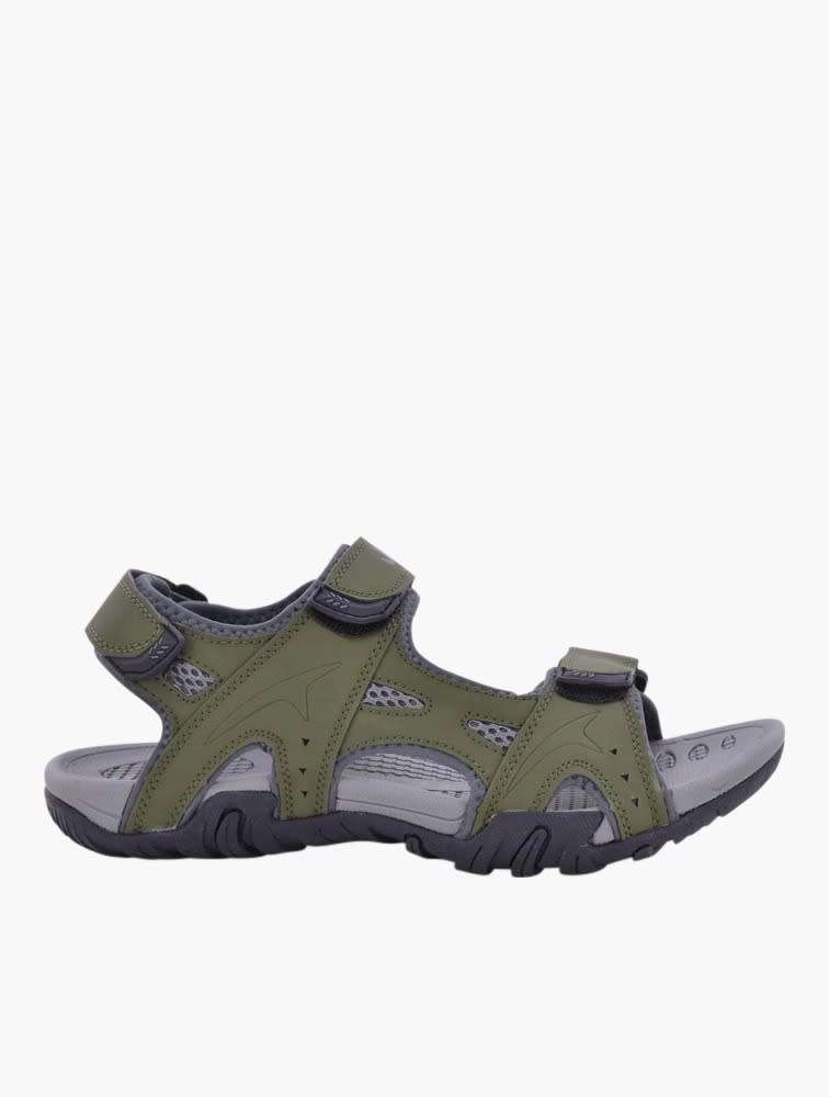 Jeep Men`s Peak Adventure Sandals Olive FMS21424 Size UK 6 (SA 6)