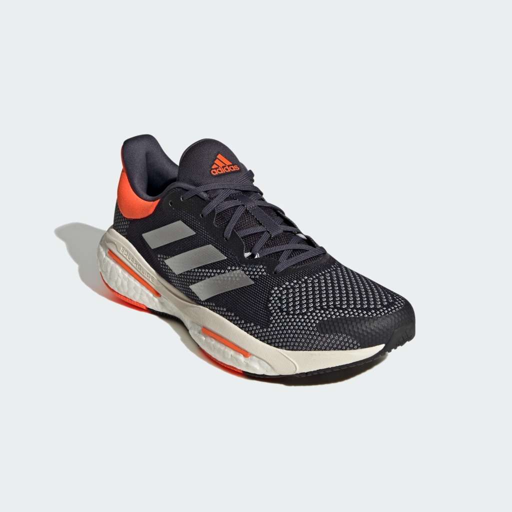 adidas Men`s SOLARGLIDE 5 Shadow Navy / Silver Metallic GX6706 Size UK 8.5 (SA 8.5)