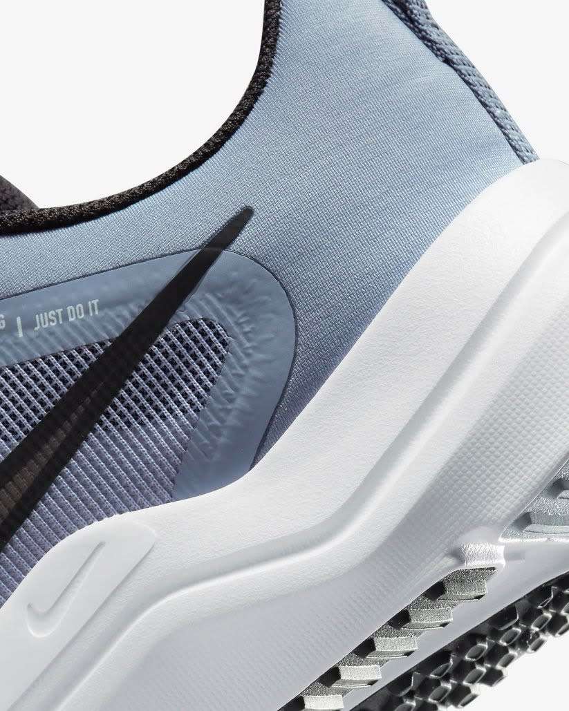 Nike Men`s Downshifter 12 Ashen Slate/ Black Cobalt DD9293 401 Size UK 10 (SA 10)