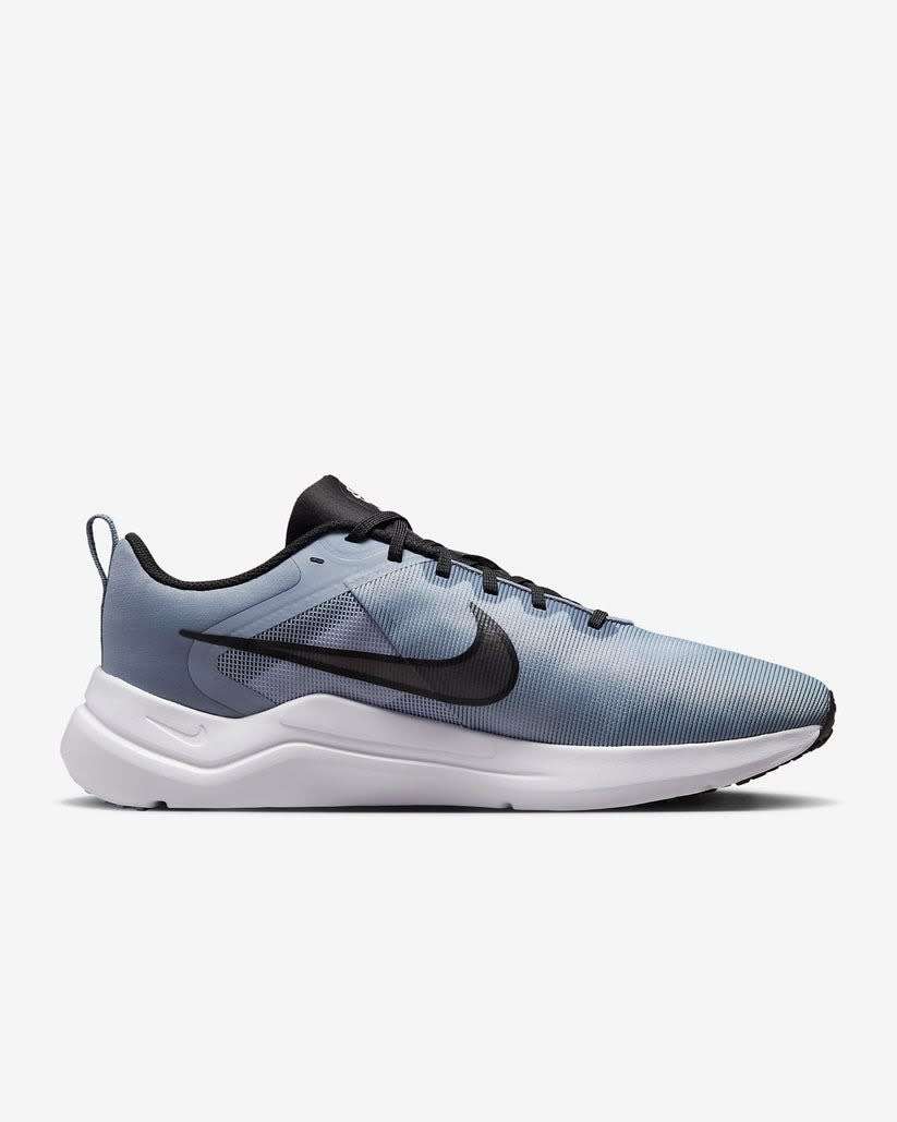Nike Men`s Downshifter 12 Ashen Slate/ Black Cobalt DD9293 401 Size UK 10 (SA 10)