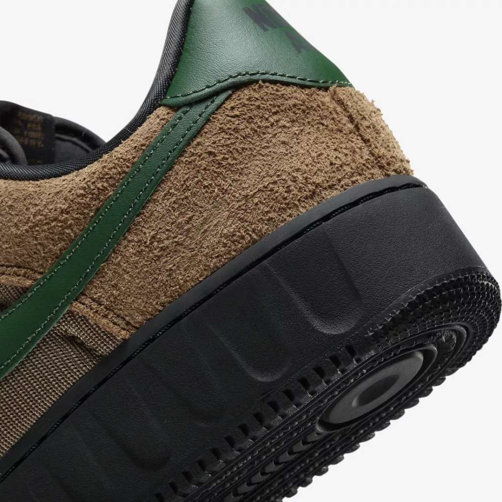 Nike Men`s PRELOVED Air Force 1 Unity Beef & Broccoli Brown LTD ED. FJ1533 200 Size UK 8 (SA 8)