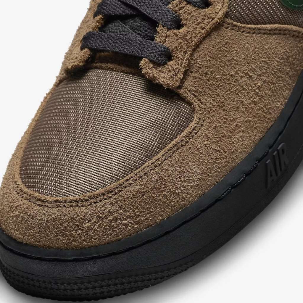 Nike Men`s PRELOVED Air Force 1 Unity Beef & Broccoli Brown LTD ED. FJ1533 200 Size UK 8 (SA 8)