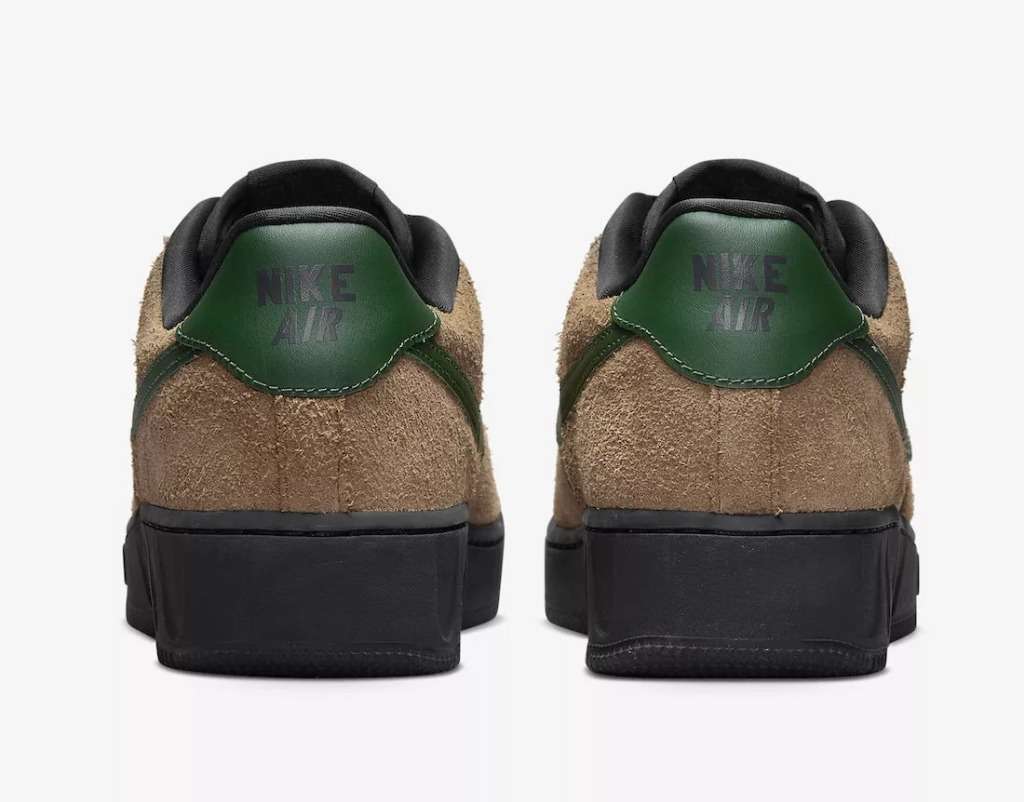 Nike Men`s PRELOVED Air Force 1 Unity Beef & Broccoli Brown LTD ED. FJ1533 200 Size UK 8 (SA 8)