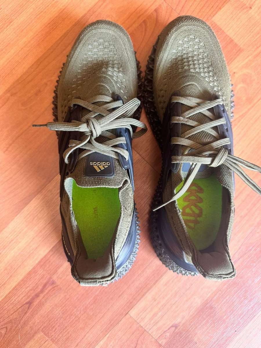 adidas Men`s ULTRA 4DFWD PRELOVED Focus Olive / Core Black GY8389 Size UK 8.5 (SA 8.5)