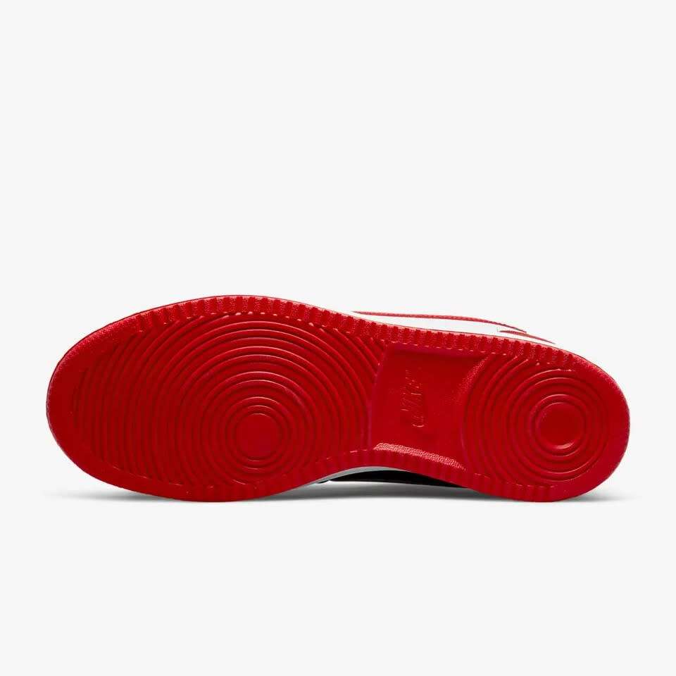 Nike Men`s Ebernon Low Premium Chicago White/ University Red/ Black AQ1774 101 Size UK 12 (SA 12)