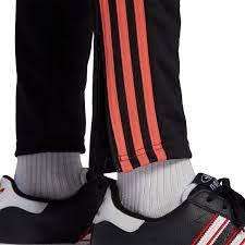 adidas Men`s TIRO ESSENTIAL PANTS Black/ Solar Red HM7923 Size Medium/Large